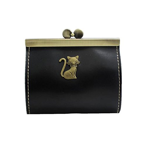 ink2055 Womens Vintage Clutch Hasp Coin Purse Key Change Wallet Bag Mini Handbag