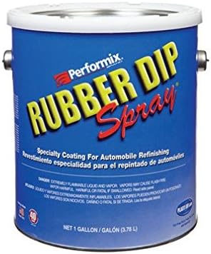 Performix 10126s Rubber Dip Spray For Automobile Refinishing, 1-gallon (Pack of 4)