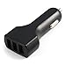 36W 4.8Amp 3-Port USB Rapid Car Charger with Smart Detect for Amazon Kindle, DX, Fire, Fire HD 6, HD 7 8 10 - Fire HD 8.9, HD8, HD10, Kids Edition - Kindle Fire HDX, HDX 7, HDX 8.9