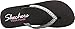 Skechers Cali Women's Vinyasa-Treasure Trove Flip Flop,Black Gem,8 M US