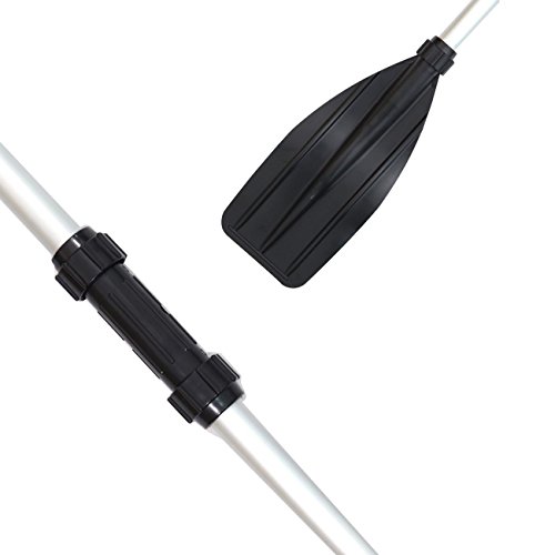 kayak Paddle 210cm Aluminum Double-Ended Detachable Afloat Oars Paddles Boat Kayak Raft Canoe - Thumbnail 2