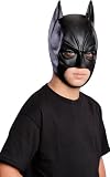 Batman: The Dark Knight Rises: Batman 3/4 Mask, Child Size (Black)