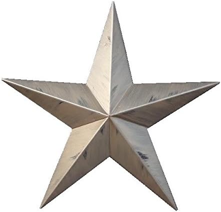 Amazon Com 10 Inch Rustic Metallic Gold Barn Star Made With