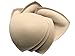 3 Pairs Removable Bra Inserts Sport Swimwear Bra Pads （4.73X5.12 Inch)