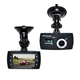 SENWOW Full 1080P Car DVR HD Black Box Video Camera Recorder Camcorder Traffic Dashboard Dash Cam,140 Degree Wide Angle View,Night Vision and Motion Detection / G-Sensor, Come with 8GB TF Memory Card