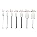 Wool Felt Polishing Bits Mandrel, Polishing Accessories Rotary Tool Buffing - 1/8 Inch Shank, 35 Pcs