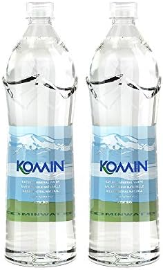 Komin Natural Mineral Water-1000ml (Pack of 2 Bottles) | Naturally Alkaline Water