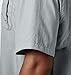 Columbia Men's Bahama II UPF 30 Short Sleeve PFG Fishing Shirt, Cool Grey, Small