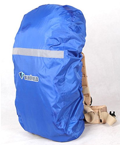 Backpack Rain Cover,FOME Nylon Backpack Rain Cover for Hiking / Camping / Traveling Blue(Size: S) + A FOME Gift