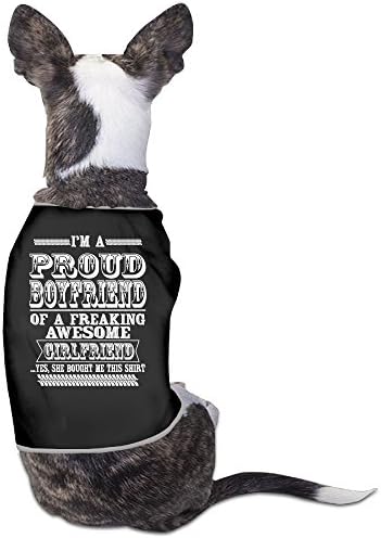 YRROWN I'm A Proud Boyfriend Special Design Dog Coats