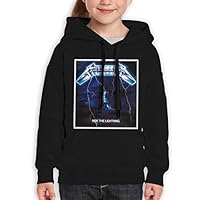 Guiping Metallica-Ride The Lightning Teen Hooded Sweate Sweatshirt XL Black