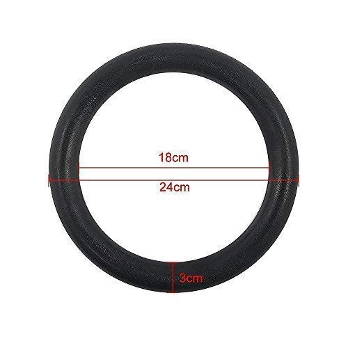 image for Ergode Gymnastic Rings with Adjustable Straps and Yoga Stretch Out Str