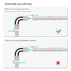 BTF-LIGHTING 10mm 0.39in Width Transparent