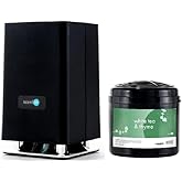 Whisper Home | Black Diffuser Machine, Scents up to 800 Sq. Ft Room, Compatible with Alexa & Google, WiFi & Bluetooth Enabled - Cartridge Included: White Tea & Thyme