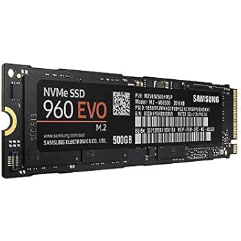 Samsung 960 EVO 500GB Solid State Drive (MZ-V6E500BW) m.2 NVMe