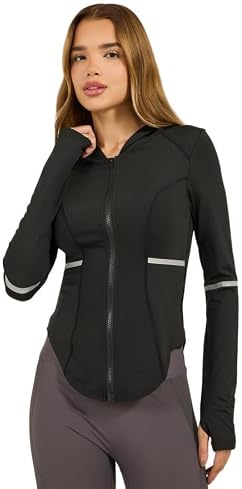 Styli Women 7010508601 Reflective Arm & Pocket Strip Shoulder Mesh ...