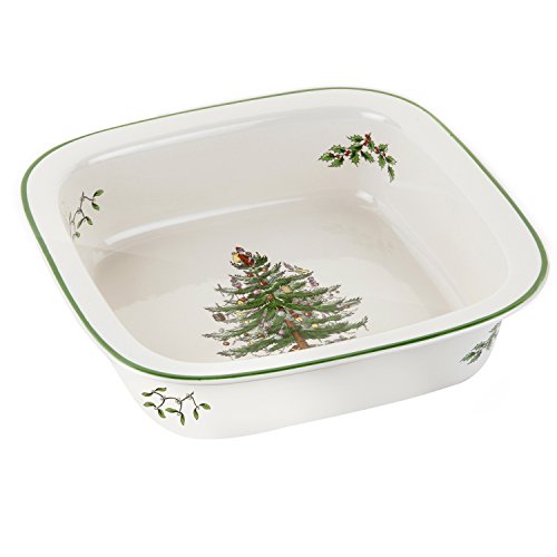 UPC 749151540811, Spode Christmas Tree Square Baker