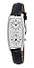 Gotham Women's Silver-Tone Dual Time Zone Leather Strap Watch # GWC15092SB