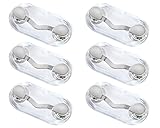 ReadeREST Shark Tank Product, 6-Pack Stainless Steel Eyeglass Holders