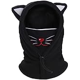 Boys Girls Winter Warm Windproof Balaclava Hat Ski Riding Face Mask Fleece Neck Warmer