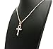 Micro Pave Egyptian Ankh Cross Pendant 22