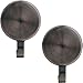 Haute Decor Attract Magnetic Wreath Hanger (Oil-Rubbed Bronze) - Set of 2 Magnets - for 2 Metal Doors or Surfaces or 1 Single-Pane Glass Door or Window