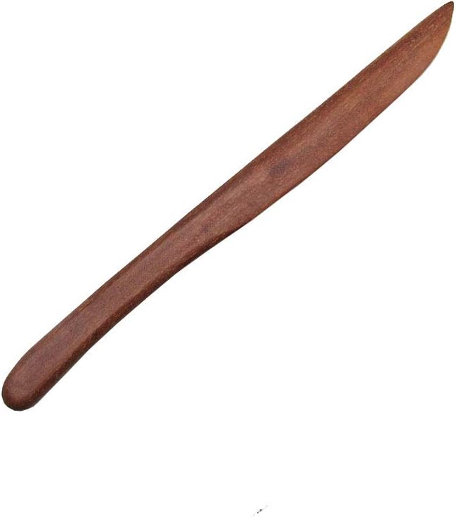 1 Pc Natural Wooden Envelope Opener Wood Letter Opener Envelope Slitter for Home and Office use