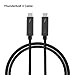 SIIG Thunderbolt 3 Certified, 40Gbps Thunderbolt 3 Active Cable 1M - 100W Charging/5A/20V - Daisy Chain up to 6 Devices - USB Type C with Thunderbolt Logo Compatible - 3.3 Ft