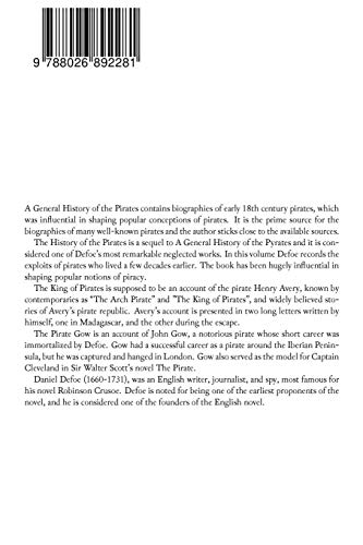 THE COMPLETE HISTORY OF THE PIRATES - A Detailed Account of the Robberies and Exploits of the Most Notorious Pirates: 4 Books in One Volume (Illustrated): Including the Biography of Daniel Defoe 1