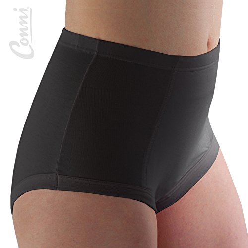Conni Women's Classic Underwear, Black, Size 14