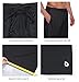 BALEAF Men's Athletic Basketball Shorts Training Workout Zipper Pockets