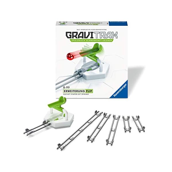 Ravensburger GraviTrax 27616 - GraviTrax Erweiterung Flip - Ideales Zubehör für spektakuläre Kugelbahnen… – Bild 3