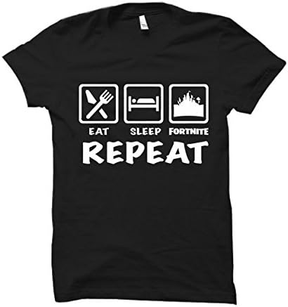 Fashion N Life Men's Eat Sleep Fortnite Repeat One Cotton T-Shirt