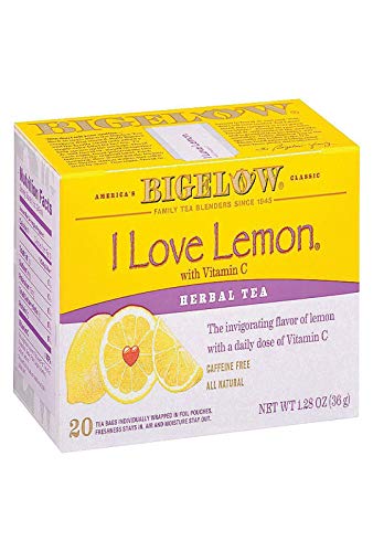 Bigelow Herbal tea i Love Lemon - 20ct (072310000520)