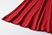 LARACE Women Solid Sleeveless Tunic For Leggings Swing Flare Tank Tops (1X, Wine Red)