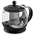 Glass Teapot and Infuser Set with 40-Ounce Capacity for Steeping Loose Leaf Tea - Includes Tea Cozy to Keep Tea Hot Longer