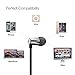 GGMM C300 Metal Earbuds In-Ear headphone with One button Remote Control (Gray)