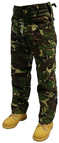 DallaswearAdults 6 Pocket Army Combat Trousers Cargos W28-56 Short, Reg & Long Legs in 18 Colours!