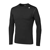 Champion T625 Double Dry Competitor Compression Long Sleeve - Black, M
