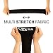 Zeta Sleeve XXL Wide Plus Size Calf Compression, Soothing Comfy Gradient Support, Prevents Swelling, Pain, Edema, DVT, Large Cuffs, Stretch to 26 Inches, Unisex, for Nurses, Seniors, Flights