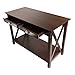 Winsome Wood Xola Occasional Table, Cappuccino finish