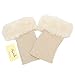 Fur Leg Warmers Women,Fuzzy Furry Fluffy White Leg Warmers,Christmas Faux Fur Boot Cuffs Toppers for Women