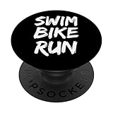 Swim Bike Run Triathlon PopSockets