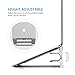 Vertical Laptop Stand – Seenda Adjustable Laptop Stand, Vertical Stand plus Adjustable Height Stand for Typing 2 in 1, Compatible with All MacBook, MacBook Air, MacBook Pro,Dell XPS Laptops-Silverthumb 1