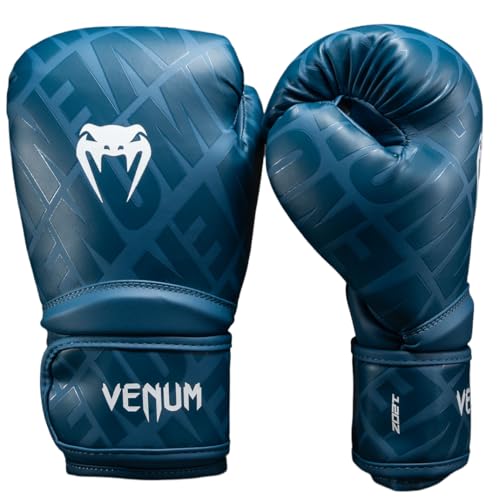 Venum Contender 1.5 XT 3D Boxing Gloves - Navy Blue - 16-Ounce