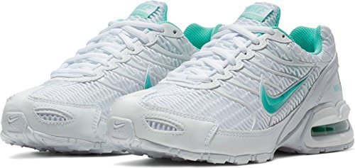 NIKE Women's Air Max Torch 4 Running Shoes (9 B(M) US, White/Mint)