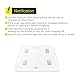 1byone Body Fat Scale with iOS and Android App Smart Wireless Digital Bathroom Scale for Body Weight, Body Fat, Water, Muscle Mass, BMI, BMR, Bone Mass and Visceral Fat, White
