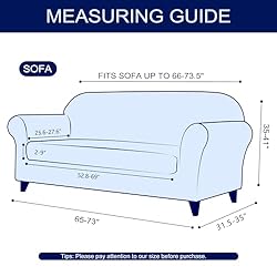 SUBRTEX Stretch Sofa Slipcover 1 Piece Sofa Covers