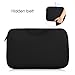 NAVISKAUTO 15.6 Inch Nylon Handbag for Portable DVD Player, Laptop, Tablet Carry Bag