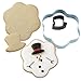 Wilton 2-Piece Christmas Melted Snowman Metal Cookie Cutter Set